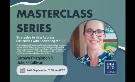 Showering Strategies for BPD with Carolyn Fitzgibbon & Julie O'Sullivan Showering Strategies for BPD with Carolyn Fitzgibbon & Julie O'Sullivan